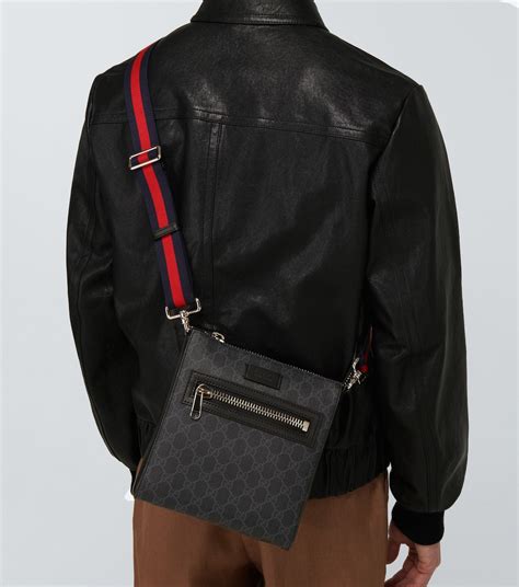 free gucci messenger bag|gucci unisex messenger bag.